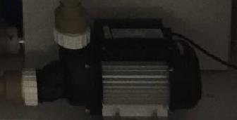 Stainless steel water pump pictured in the brochure